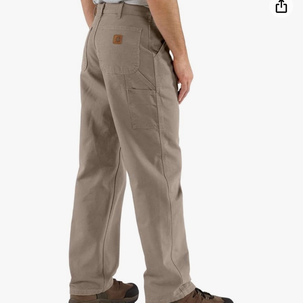 Carhartt Men's Washed Duck Work Dungaree Utility Pant